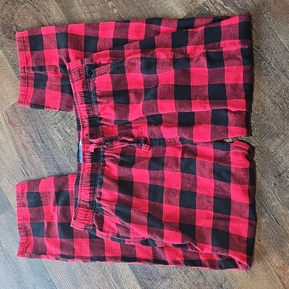 Old Navy L Red and Black Plaid Pajama Pants